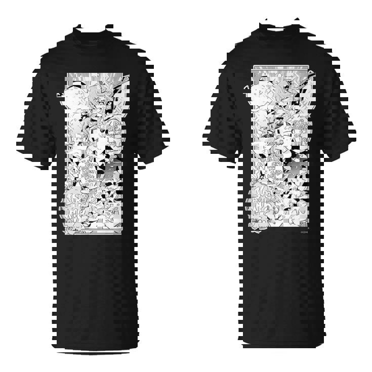 【さくらみこ】『ヤマト神想怪異譚』漫画コマtシャツ（本人セレクト 英語） Tシャツ