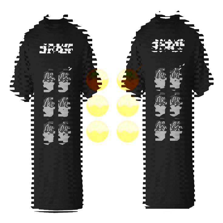 【シックスパック】腹筋 たこ焼き 面白い ジム用 トレーニングウェア ギャグ ウケ狙い 贈り物 ギフト Tシャツ