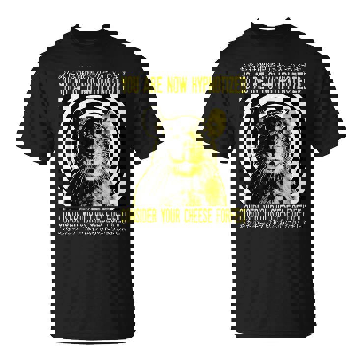 あなたは今、催眠術をかけられた日本ネズミです。 Tシャツ