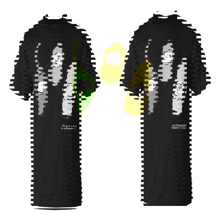 うさまる ベジまるズ ダークカラー Tシャツ