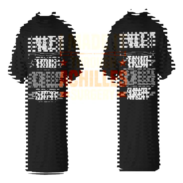 おかしな手術 サバイバー デザイン リカバリー アキレス手術 Tシャツ