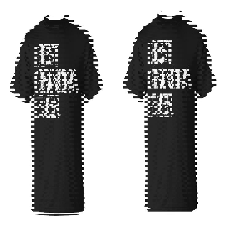 メンズ おじいちゃん誕生日クリスマスプレゼントベストおじいちゃんエバー Tシャツ