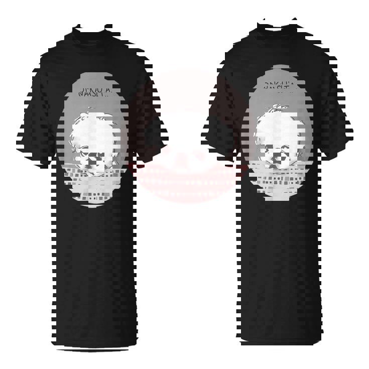 おなかすいた 犬 ワンコ 愛犬 ペキニーズ もふもふ うるうる かわいい 腹ペコ おねだり メンズ レディース キ Tシャツ