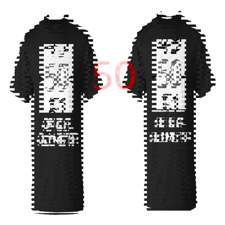 おもしろい 50歳の誕生日 オールドメーター 50歳 50歳 誕生日 50歳 50歳 Tシャツ