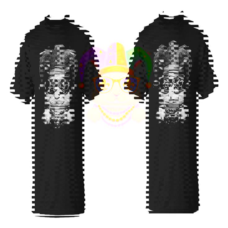 おもしろうさぎ マルディグラ フェスティバル カーニバル レディース メンズ キッズ Tシャツ