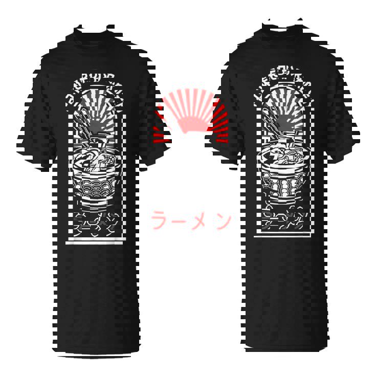おもしろラーメン 和風丼 箸 Tシャツ