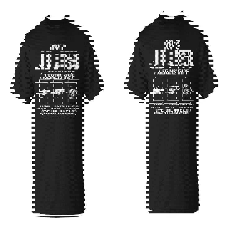 おもしろ柔術初心者ガイド ブラジリアン柔術 Tシャツ