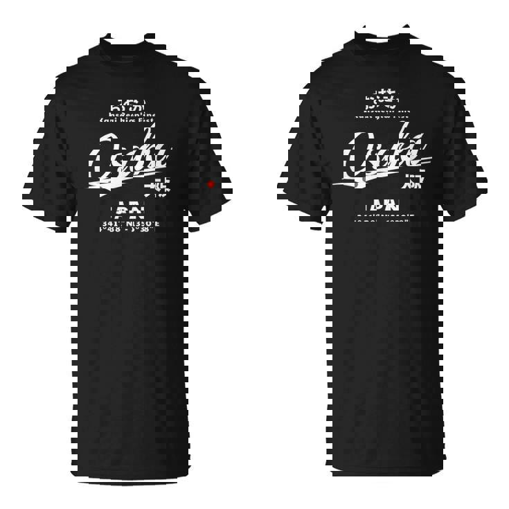 かっこいい ヴィンテージ 日本 大阪 旅行 土産 ギフト Tシャツ