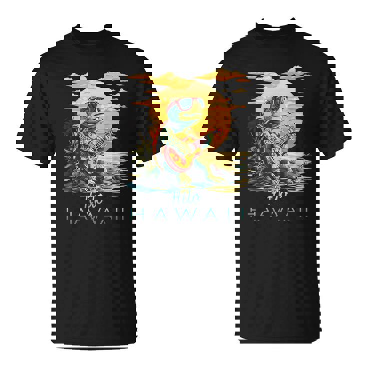 かわいい トロピカル ヒロ ハワイ ウミガメ お土産 Tシャツ