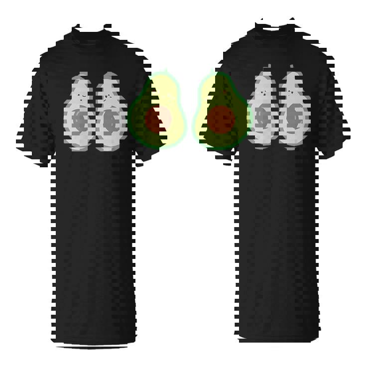 かわいいアボカド Tシャツ