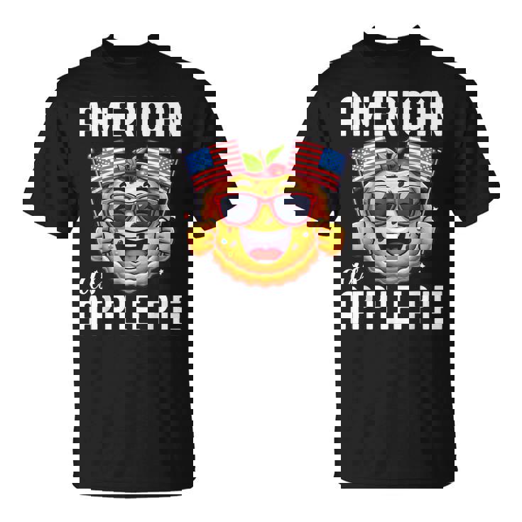 かわいいアメリカンアップルパイシャツ メンズ レディース キッズ Tシャツ