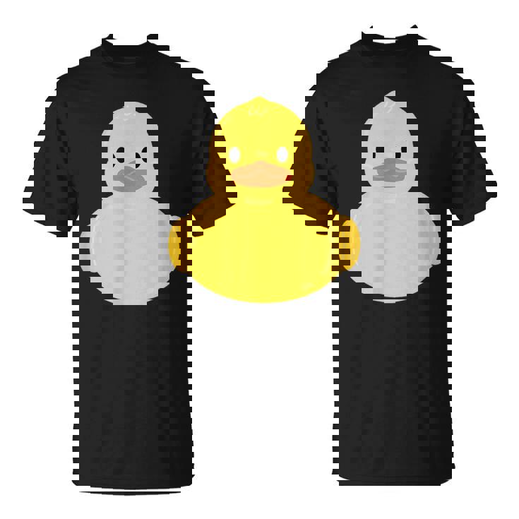 かわいいゴム製アヒルのアヒル Tシャツ