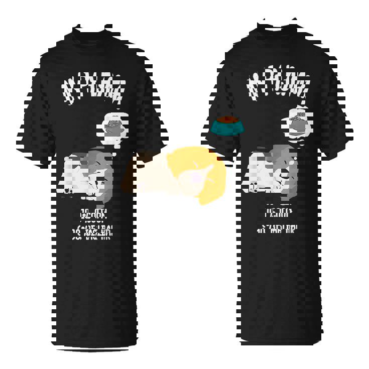 かわいいスリーピングビーグル ペット愛好家のための面白い犬のデザイン Tシャツ