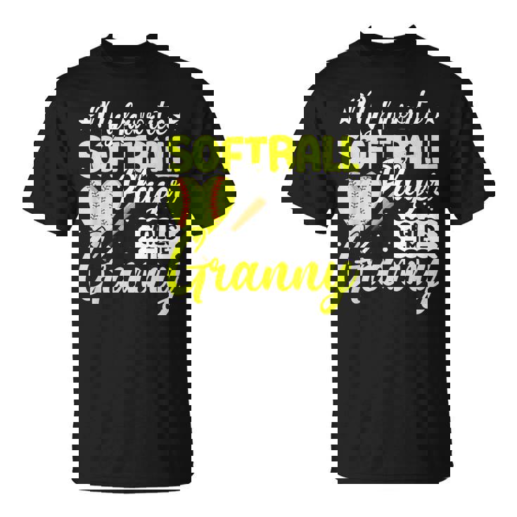 かわいいソフトボール グラニー スポーツ チームプレーヤー Tシャツ