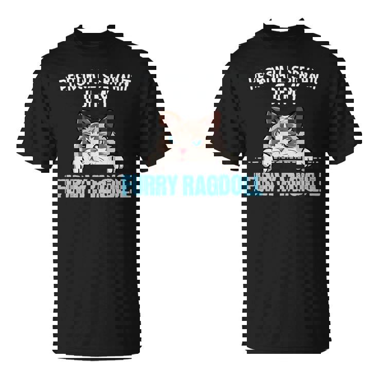 かわいいラグドール猫のデザイン-私のラグドールが大好き Tシャツ