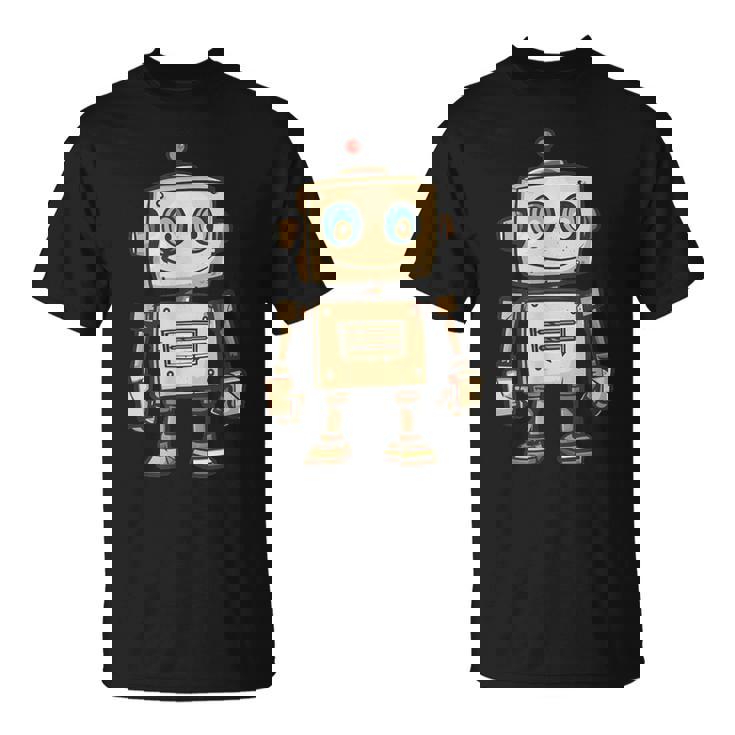 かわいい小さなロボット、ビンテージキッズロボット Tシャツ