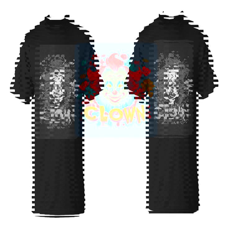 このグーフィーピエロコスチュームで一日を明るくしましょう。 Tシャツ