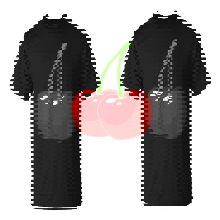 さくらんぼ2本 Tシャツ