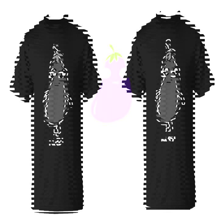 なす ナス 顔 イラスト かわいい おもしろ 面白い 簡単 シンプル ゆるい 野菜 Tシャツ