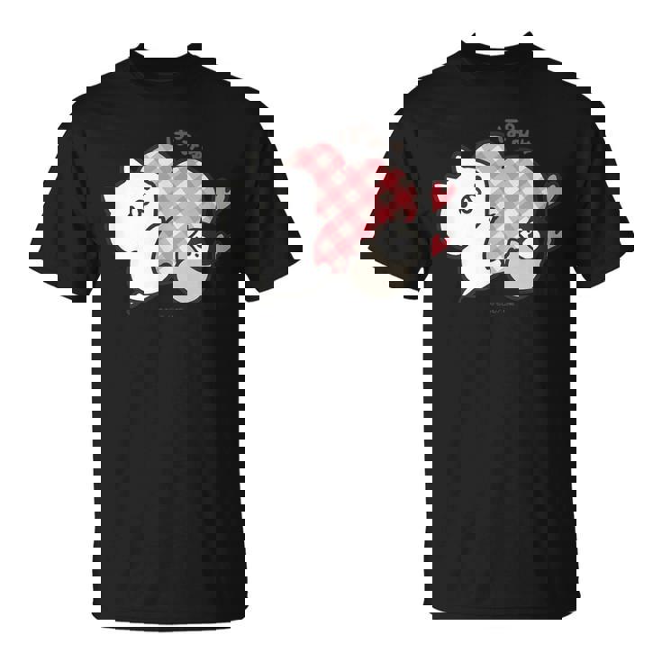 ねこぺん日和 ハート Tシャツ