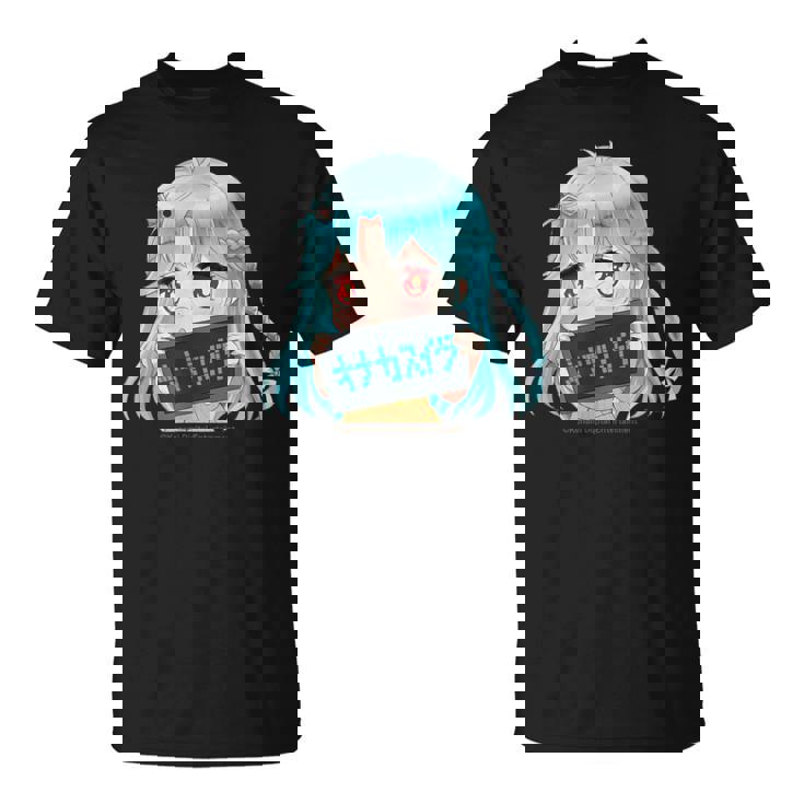 ひなビタスタンプ 心菜01「オナカスイタ」 Tシャツ