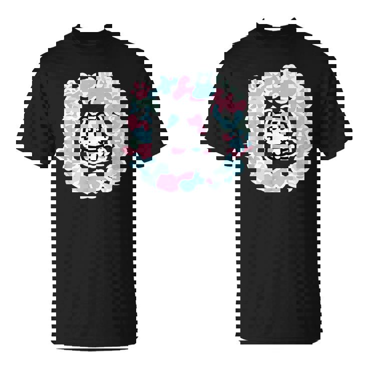 びーえするるる【Bsテレ東公式】カモフラージュ柄tシャツ（ブラック） Tシャツ