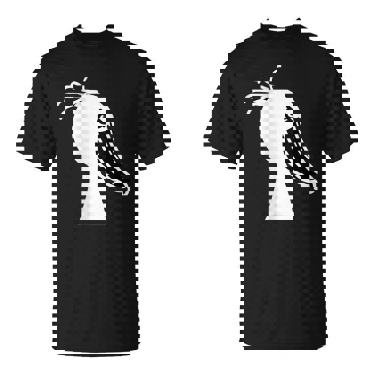 みんな大好きハシビロコウ 動かない鳥 はしび郎クラブ オリジナルデザイン イラスト おもしろ モノクロ Tシャツ