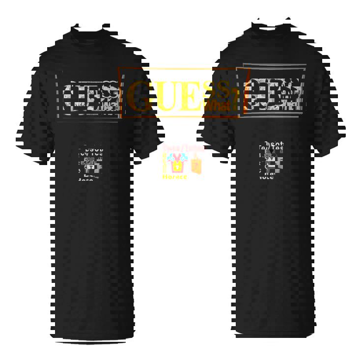 もっと見る。プラスデザイン、Guess What_、ティーセットティートップ Tシャツ