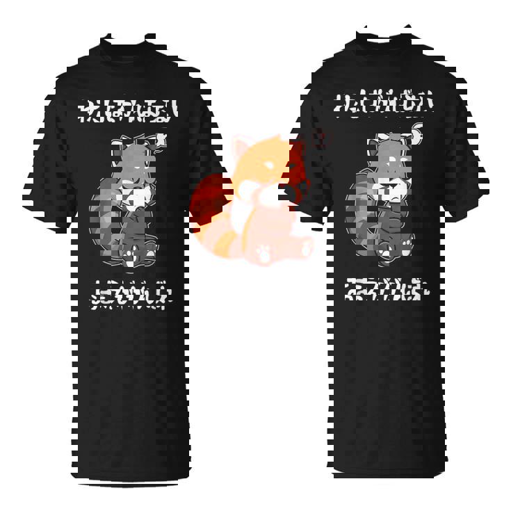 わたしはがんばらないおまえががんばれ ユニークなメッセージ 面白い おもしろ Tシャツ