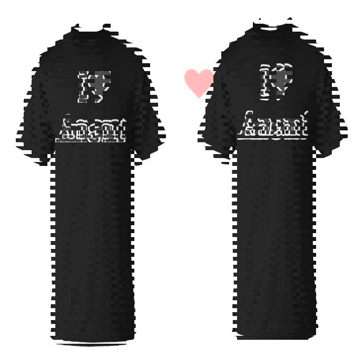 アイラブ・Amami 奄美大島（I Love ハート）【47都道府県】Jimo-T ジモティ お土産 面白い Tシャツ