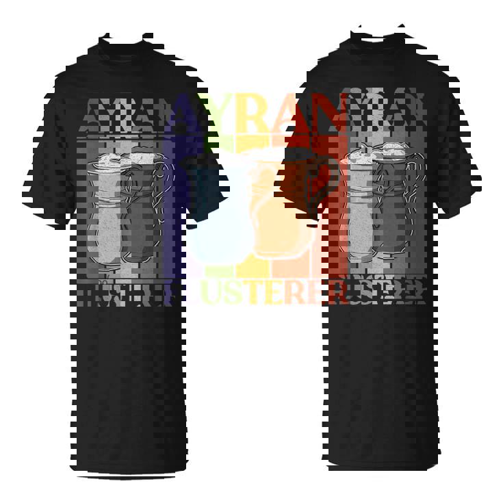 アイラン トルコ 食べ物 国のお土産 ヨーグルトドリンク 料理 Tシャツ