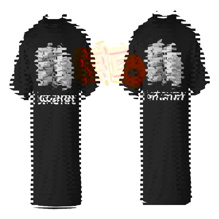 アイ・イート・セメント・ファニー・カーズ・クライング・キャット・ミーム Tシャツ