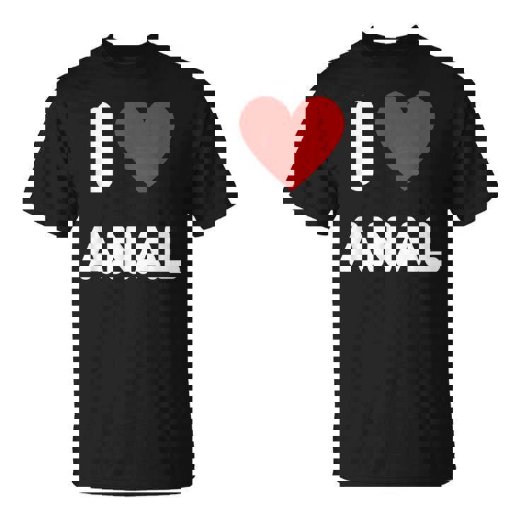 アイ・ラブ・アナル Tシャツ