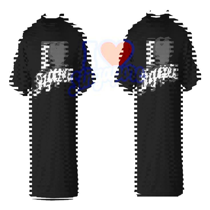 アイ・ラブ・シンガポール Tシャツ