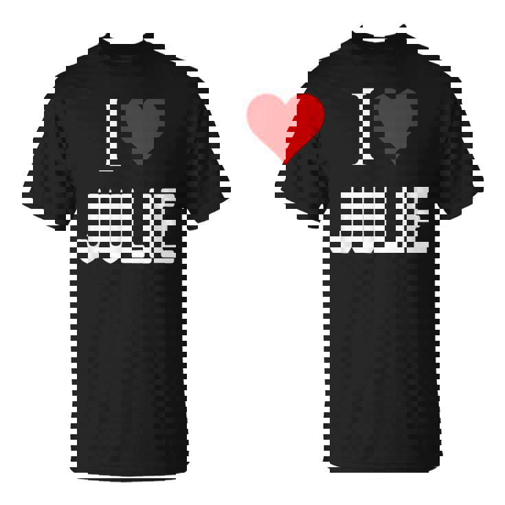 アイ・ラブ・ジュリー Tシャツ