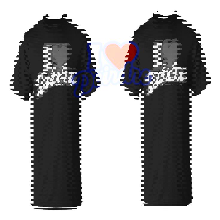 アイ・ラブ・ディアドラ Tシャツ