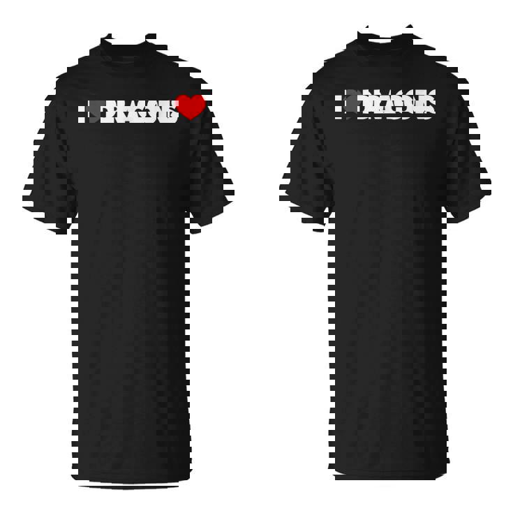 アイ・ラブ・ドラゴンズ Tシャツ