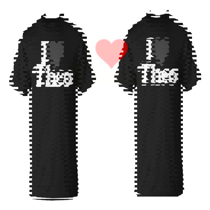 アイ・ラヴ・ハート・テオ・セオドア Tシャツ