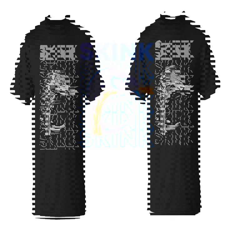 アオジタトカゲ 80 年代スタイルの爬虫類飼育者 トカゲの飼い主 Tシャツ