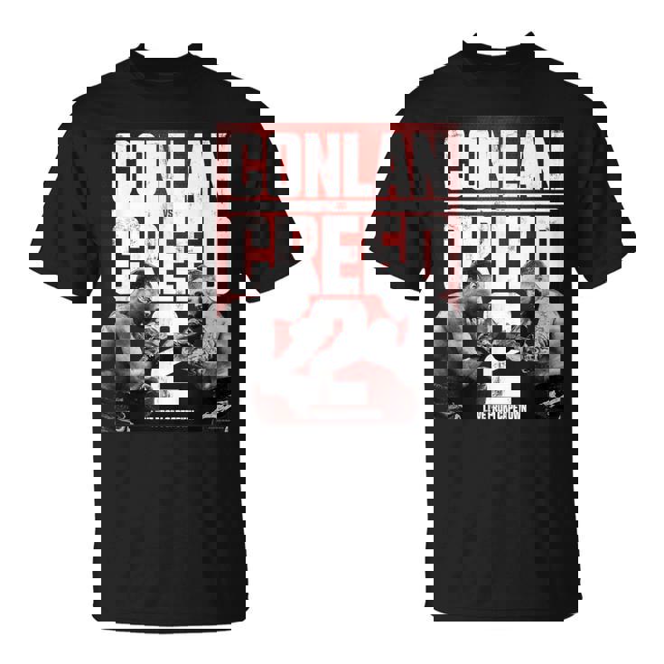 アドニスクリード—ケープタウンからのコンラン対クリード2ライブ Tシャツ