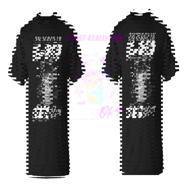 アニメ・猫 K-Pop Tシャツ