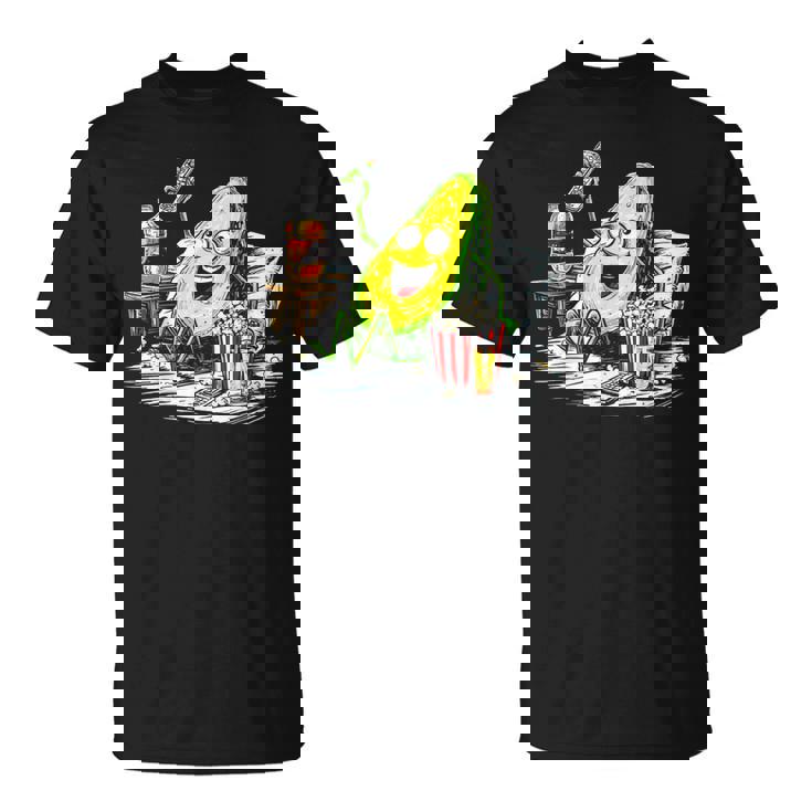 アボカド リラックス 持株 おやつ アート フルーツ モチーフ アボカド Tシャツ