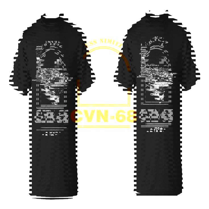 アメリカ海軍航空母艦 Cvn-68 ニミッツ Uss Nimitz Tシャツ