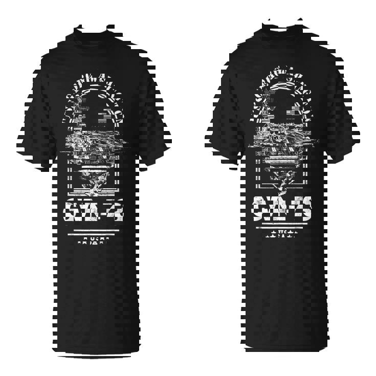 アメリカ海軍航空母艦 Cvn-73 ジョージ・ワシントン Uss George Washington Tシャツ