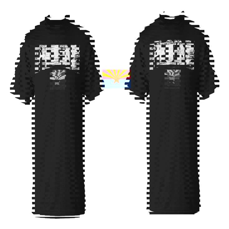 アリゾナ州フェニックス フラッグ プライド ヴィンテージ Az Tシャツ