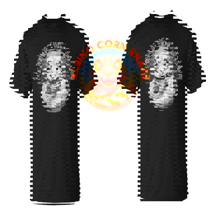 アルビノコーンスネーク 動物 可愛い 人気 へび 蛇 干支 巳 動物園 へび好き 愛好家 爬虫類 コーンスネーク Tシャツ