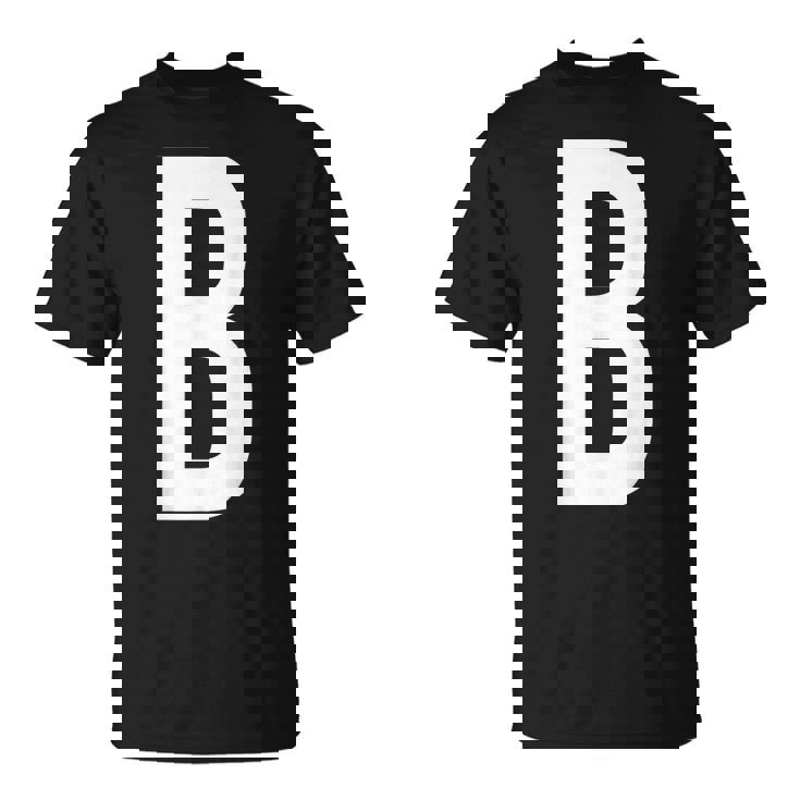 アルファベットアルファベットモノグラムイニシャル。 Tシャツ