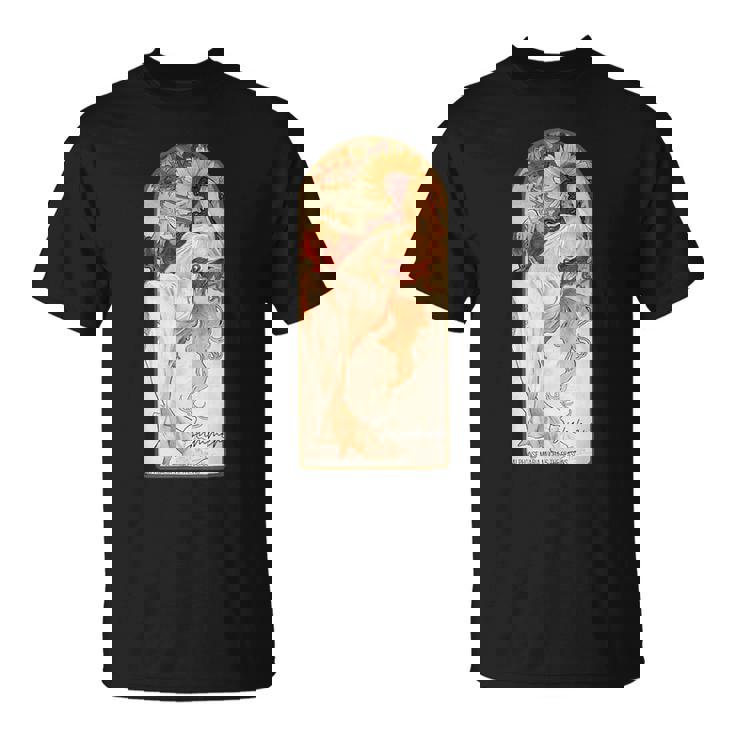 アルフォンス・マリア・ミュシャの季節 夏 Tシャツ