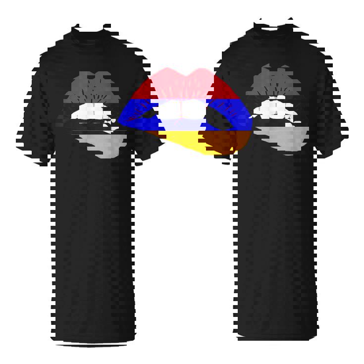 アルメニアリップ アルメニアプライド アルメニアルーツ アルメニア国旗 Tシャツ