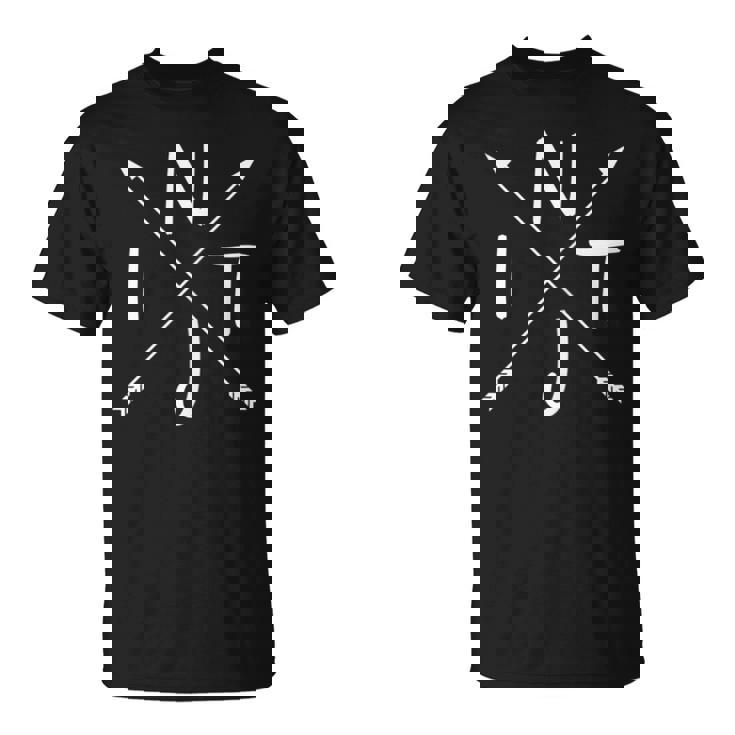 アロー クロス Intj シャツ Tシャツ